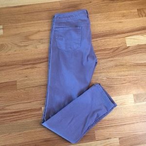 American Eagle Purple Skinny Jeans